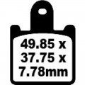 EBC Brakes EPFA Sintered Fast Street and Trackday Pads Front - EPFA417/4HH EBC Brakes EPFA Sintered Fast Street and Trackday Pads Front - EPFA417/4HH